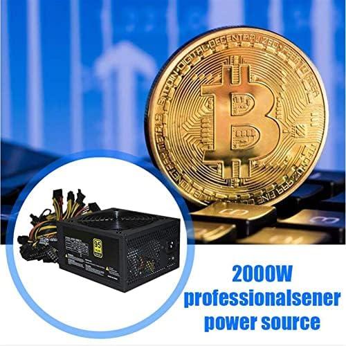 アイテム一覧 SUTK ETH Mining 1800W Rated Miner Power Supply 95% Efficiency ATX Mining Power Source Support 8 GPU Card Max Up to 2000W Supply　並行輸入品