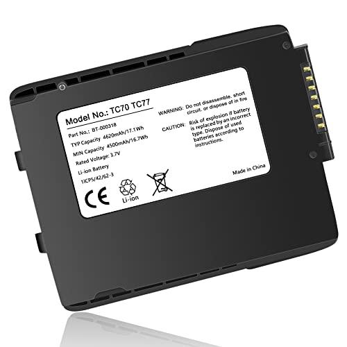 REACELL 4620mAh TC70 Battery Replace for Zebra Symbol TC77 BT 00 並行輸入品｜sakuragumi｜02