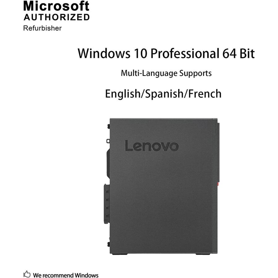 Lenovo ThinkCentre M910S SFF Desktop Computer, Intel Quad Core i 並行輸入品｜sakuragumi｜07