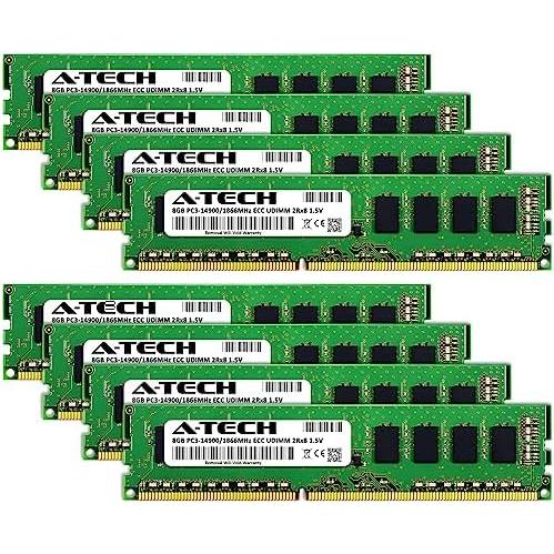 永久定番 A-Tech 512GB Kit (16x32GB) RAM for ASUS RS920-E7/RS8 RS926-E7/RS8 Rack Server | DDR3 1866MHz PC3-14900 ECC LRDIMM 4Rx4 1.5V 240-Pin Load Reduced D