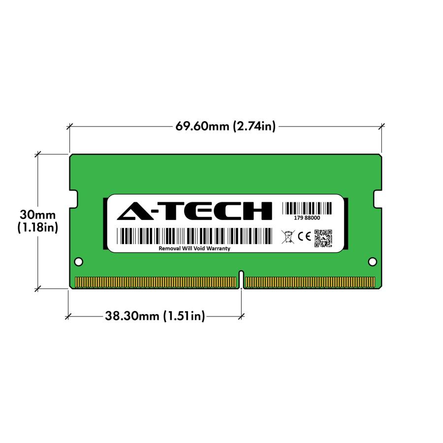 A Tech 64GB キット (2x32GB) RAM Clevo NH58Axx用 | DDR4 3200MHz PC4 25 並行輸入品｜sakuragumi｜07