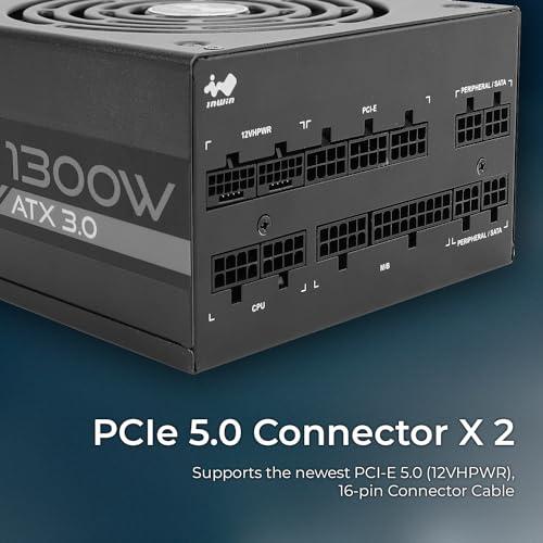 InWin ATX 3.0準拠、PCIe 5.0対応 80PLUS Platinum認証取得「PII」シリーズ1300W電源ユニッ 並行輸入品｜sakuragumi｜04