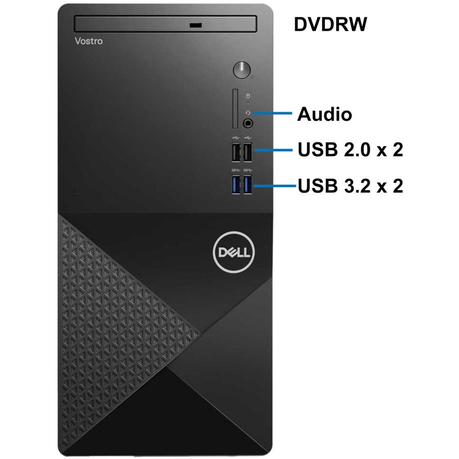 Dell Vostro 3910 Tower Desktop Computer, Intel i7 12700, 64GB RA 並行輸入品｜sakuragumi｜04