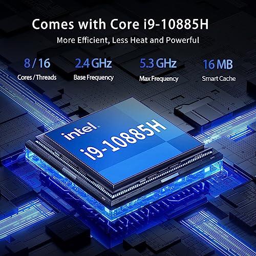 msecore Mini PC with Core i9 10885H (8 Cores, 2.4 5.3GHz), 16G R 並行輸入品｜sakuragumi｜05