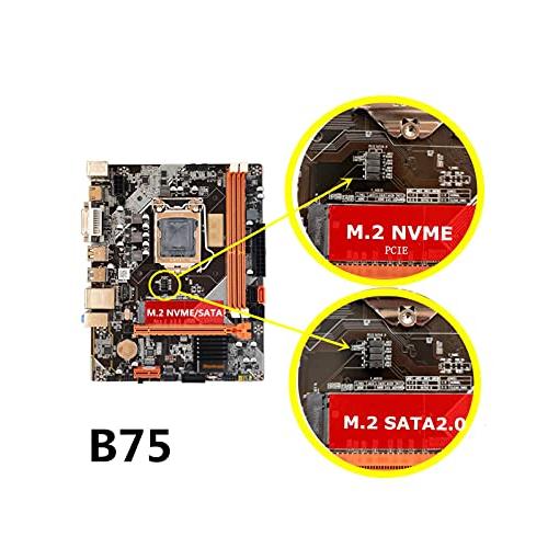 B75 Fit for LGA1155 DDR3 Motherboard + Intel Core Quad Core I5 3 並行輸入品｜sakuragumi｜08