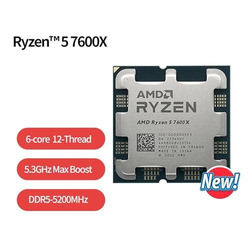 AMD Ryzen 5 7600X R5 7600X 4.7 GHz 6 Core 12 Thread CPU Processo 並行輸入品｜sakuragumi｜05