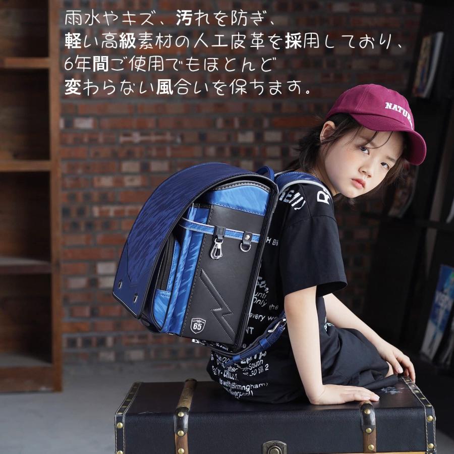 【新品】ランドセル 男の子 迷彩柄 撥水加工 大容量 6年保証 全国送料無料 スクールバック 小学生通学カバン ネイビー ランドセル 6年保証 おまけ付き 迷彩柄・ゼブラ柄 男の子 ネイビー