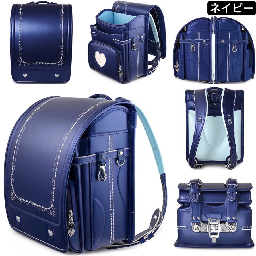 ランドセル　ネックレス&刺繍　6年保証　おまけ付き　女の子　クーロン　Coulomb_9