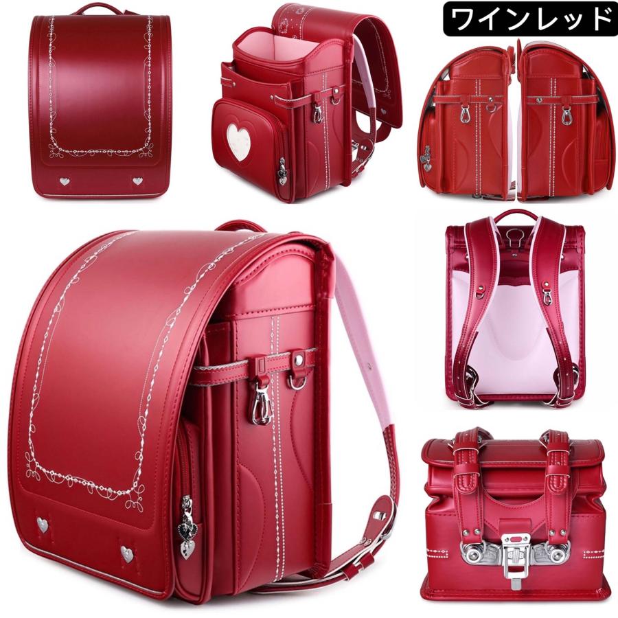 ランドセル　ネックレス&刺繍　6年保証　おまけ付き　女の子　クーロン　Coulomb_6