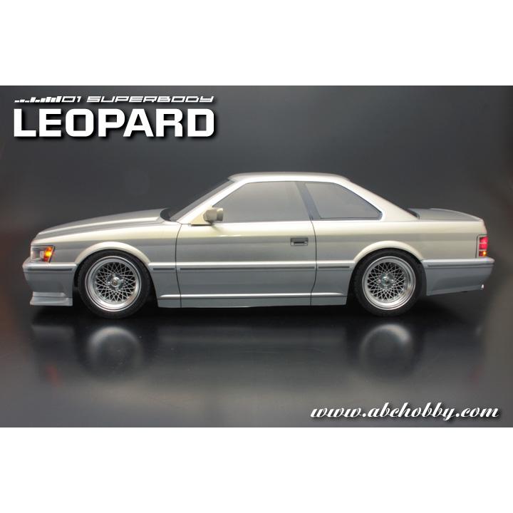 ABCホビー 01スーパーボディ ニッサン・レパード(F31前期型 ABCホビー 01スーパーボディ ニッサン・レパード(F31前期型