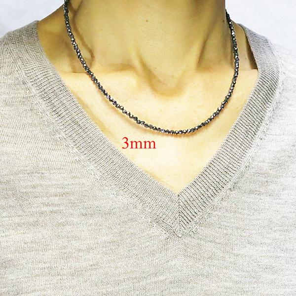 テラヘルツ 2mm 3mm ネックレス 【カット】 : サクライ宝石工芸 - 通販