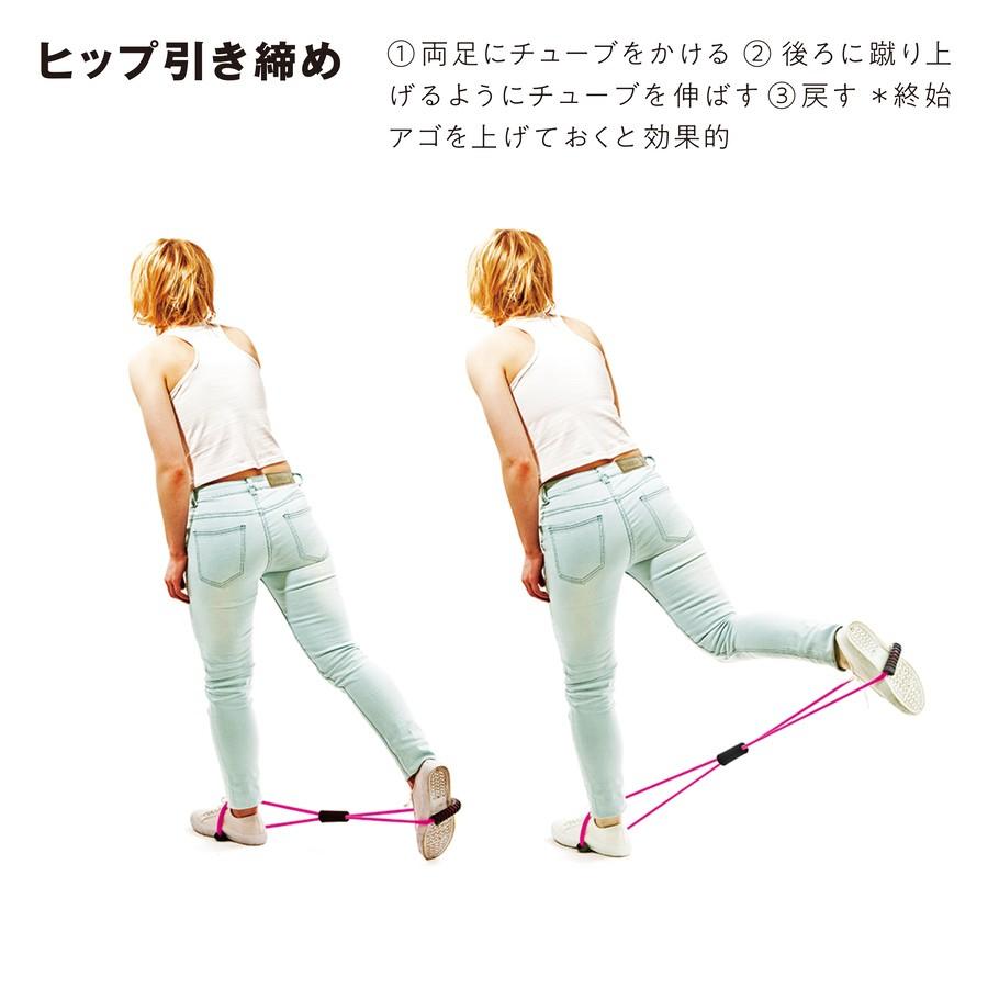 Sakurai Erugam トレーニングチューブ 女性用 ゴムチューブ 筋トレ 腹筋 背筋 全身運動 エクササイズ フィットネス ジム 筋トレの時間だよ スタンダード サクライ貿易 Yahoo 店 通販 Yahoo ショッピング