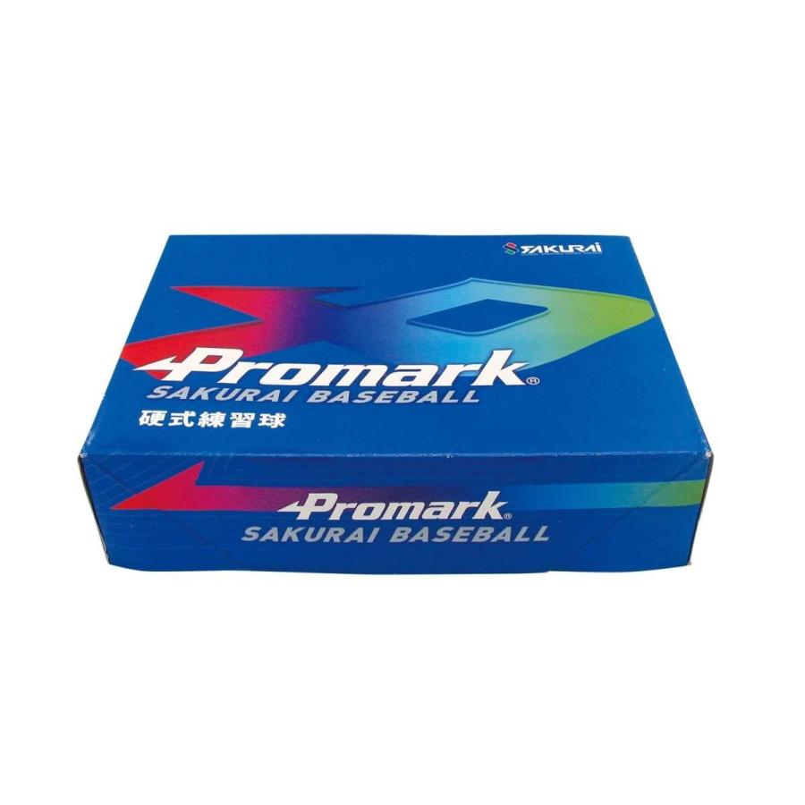 あすつく【限定】 PROMARK プロマーク 野球 ボール 硬式 練習用 練習球 硬式球 硬式ボール 硬球 天然皮革 1ダース BB-941｜sakurai｜04