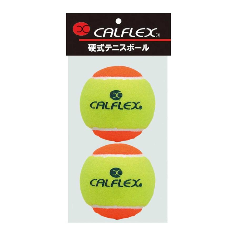 あすつく CALFLEX カルフレックス テニス ボール 硬式 硬式テニス 硬式テニスボール ノンプレッシャーボール 2球入り LB-2｜sakurai