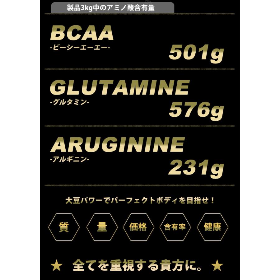 ファイトクラブ 龍神プロテイン ソイプロテイン 3kg 無添加無加工 国産 女性 ダイエット 人工甘味料不使用 プレーン 大豆 減量 筋トレ トレーニング FIGHT CLUBの画像