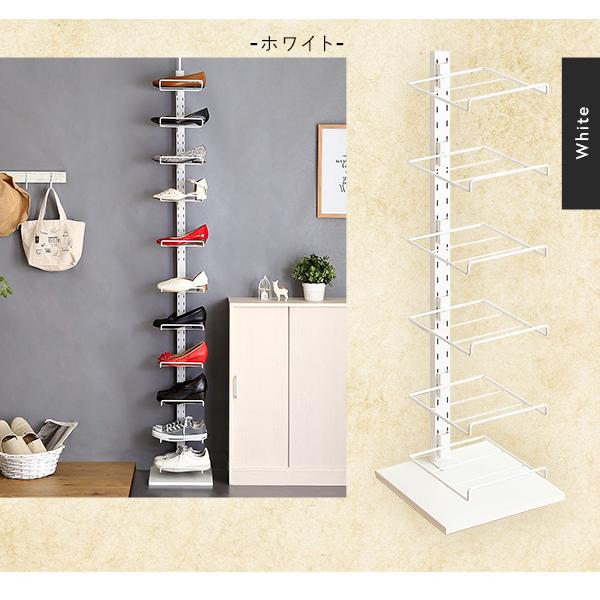 ディスプレイ突っ張りシューズラック | ホームテイスト | 12