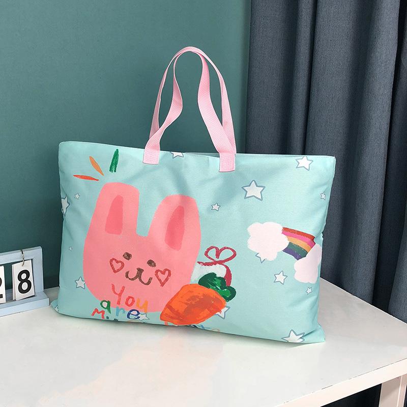 在庫限り／ レッスンバッグ 手提げかばん 軽量 大きめ ファスナー 撥水