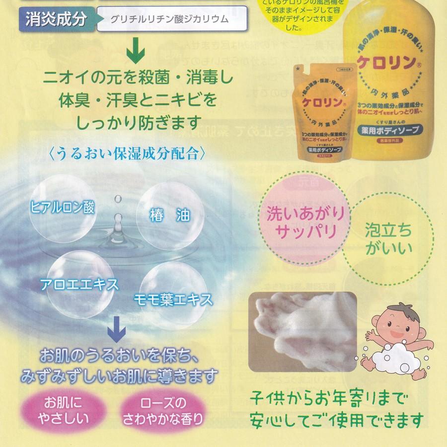 ケロリン ボディソープ くすり屋さんがつくった 薬用ボディソープ ケロリン入浴シリーズ ボトル 詰替セット お買い得 C111 さくら医薬品ストア 通販 Yahoo ショッピング