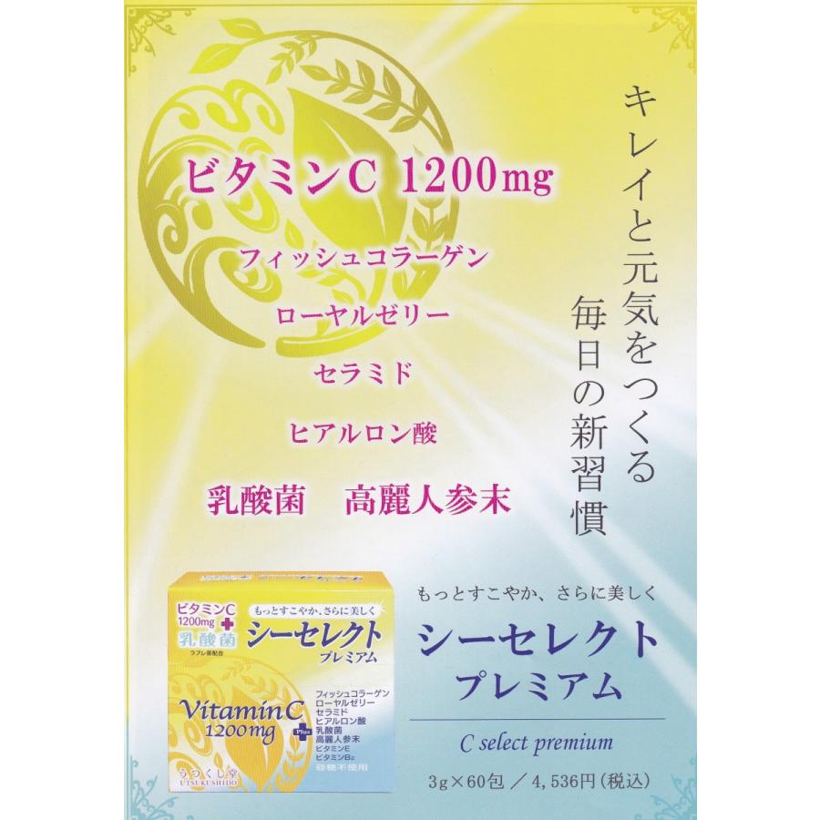 うつくし堂 シーセレクトプレミアム 富山 廣貫堂 置き薬 ビタミンC