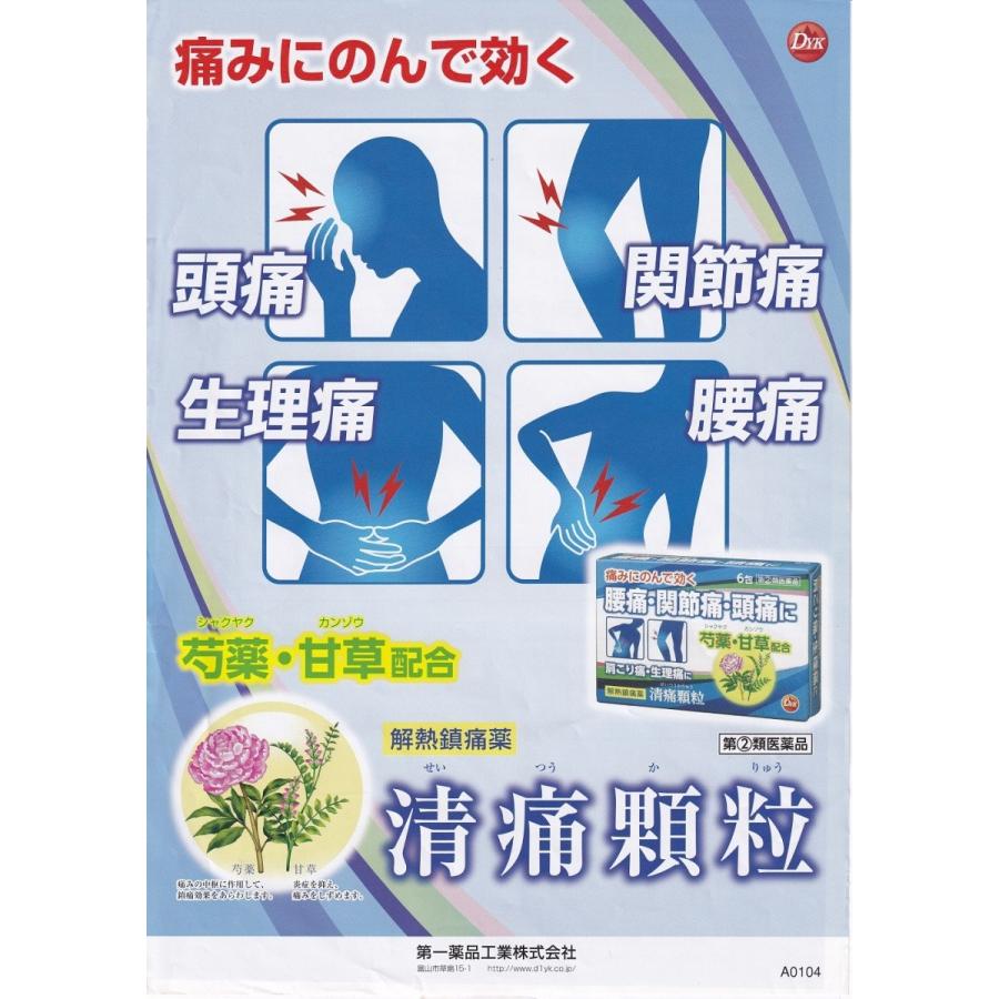 腰痛 関節痛 頭痛 アセトアミノフェン 清痛顆粒 6包 第一薬品工業 M107 さくら医薬品ストア 通販 Yahoo ショッピング