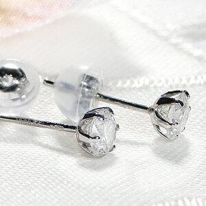 H＆C ダイヤモンド スタッドピアス Pt900 H&C Cut Pt900 Precious