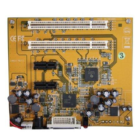 【限定品】 StarTech.com 2 PCI Express ＆ 2 PCI スロット増設拡張ボックス PCIeスロット搭載デスクトップPCで使用 ロングサイズPCIボード対応 PEX2PCIE4L 【NAN9230450597】(33306円)