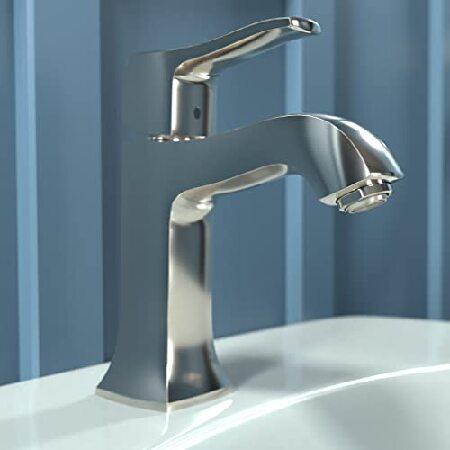 Hansgrohe　31077831　Metris　C　Single　Hole　Without　Pop-Up,　Hansgrohe　Polished　by　Nickel