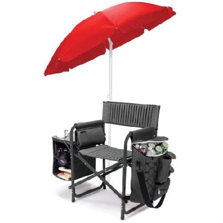 ONIVA　a　Picnic　Time　Brand　Black　with　Folding　Outdoor　Original　21　33　Design　Chair,　Frame　x　Gray　x　Fusion