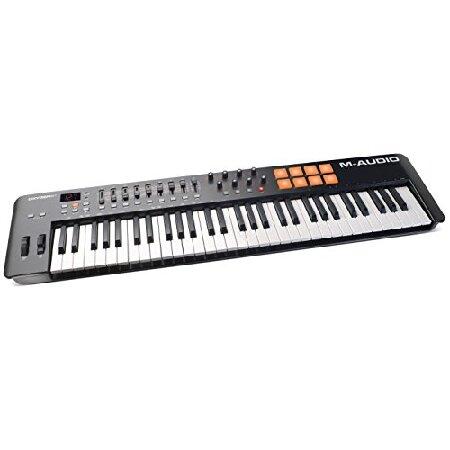 即納-96時間限定 M-Audio USB MIDIキーボード 61鍵 8パッド ・8ノブ・9