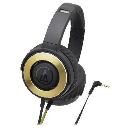 audio-technica SOLID BASS ポータブルヘッドホン 重低音 ブラック