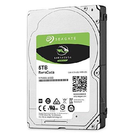 Seagate BarraCuda 5TB Internal Hard Drive HDD - 2.5 Inch SATA 6Gb