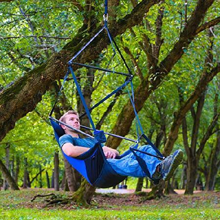 eno(イノー) Lounger Hanging Chair Purple/Teal LN208