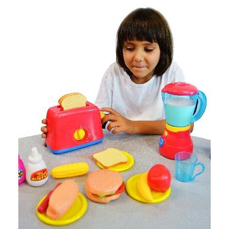 新作入荷20％Off Joyin Toy Assorted Kitchen Appliance Toys with Mixer， Blender and Toaster Play Kitchen Accessories