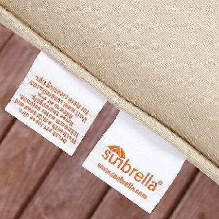 Mozaic Company Sunbrella Indoor/ Outdoor Corded Pillows， Cast