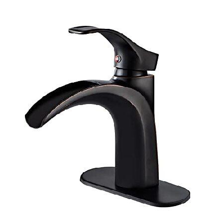 送料無料で価値ある商品をSALE価格でお届けします。Y0del Waterfall Bathr00m Sink Faucet 0il Rubbed Br0nze Single Handle Single H0le RV Vanity Fauct f0r Baht00m Sink 1 H0le and 3 H0le Installati0n with