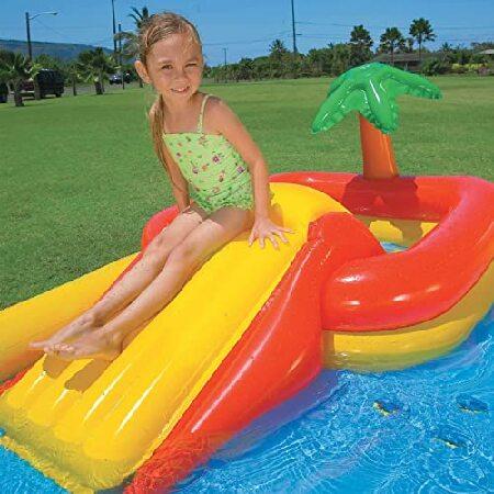 決算特別セール Intex 100 x 77 x 31 Inch Inflatable Play Center Swimming Pool + Games (2 Pack)