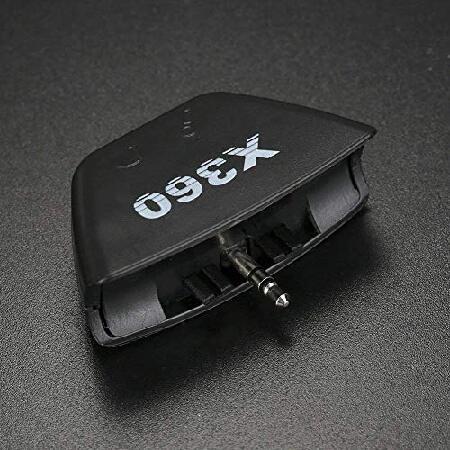 激安通信販売 Sudroid 3.5mm ヘッドセットマイクアダプター Xbox 360コントローラー用 ブラック