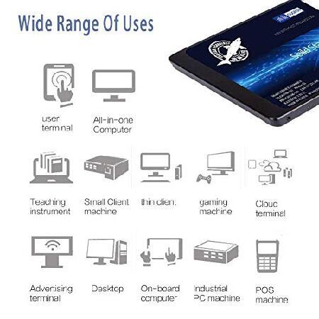 【在庫処分】 SSD SATA 2.5 500GB Dogfish Internal Solid State Drive High Performance Hard Drive for Desktop Laptop SATAIII 6Gb/s Includes SSD 60GB 64GB 120GB 128GB