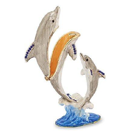 Sonia　Jewels　Fiona　and　FINN　3&quot;　Trinket　Mother　Dolphins　and　Box　Baby