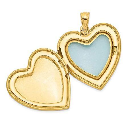 海外お取寄せ商品の通販 925 Sterling Silver Yellow Gold-Tone Forever In My Heart Ash Holder Heart Locket Pendant