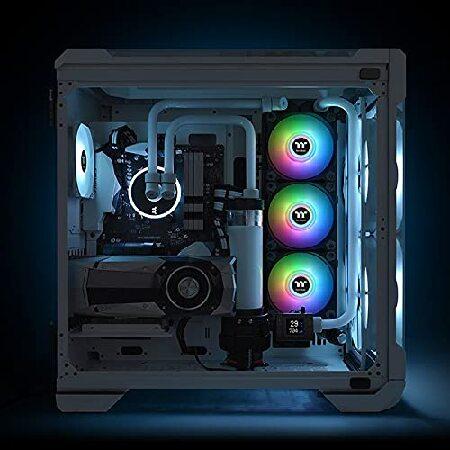 Thermaltake Pure Duo 14 ARGB 2本セット PCケースファン 140mm CL-F116-PL14SW-A FN1467