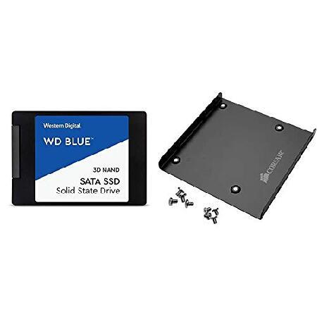  Western Digital 4TB WD Blue 3D NAND Internal PC SSD - SATA III  6 Gb/s, 2.5/7mm, Up to 560 MB/s - WDS400T2B0A : Electronics