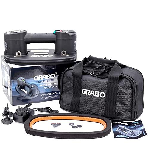 Grabo Pro 電動真空吸盤リフター デジタル表示付き 電動吸盤付き 真空を監視 真空が落としても自動的にポンプをオンに 最大負荷370ポンド_8