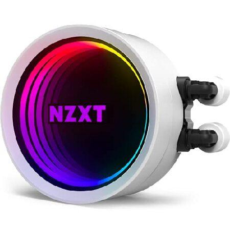 NZXT KRAKEN X73 ホワイト 簡易水冷CPUクーラー RGB対応 360mm RL