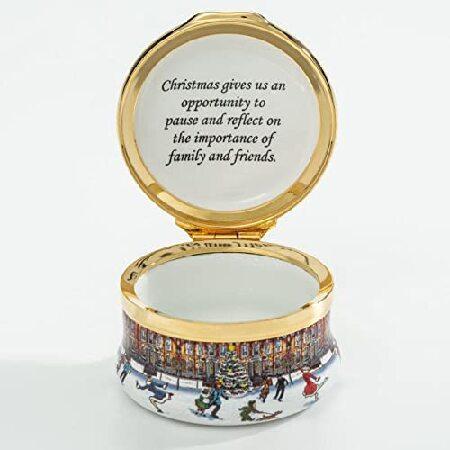 Halcyon　Days　Enamel　Trinket　Christmas　Box　Box　Annual　2021