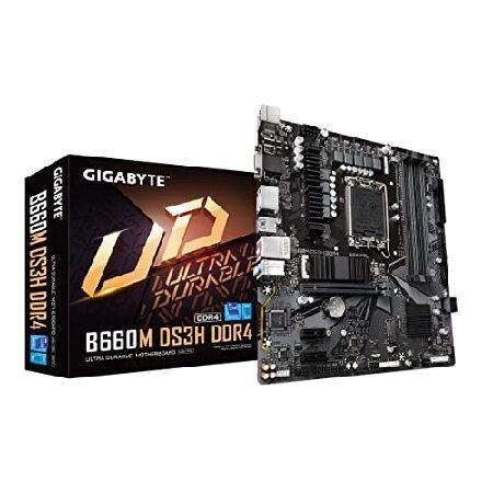CPU Intel Core i3-12100F + B660M DS3H DDR4 INTEL CORE I3-12100F Desktop ＆ GIGABYTE B660M DS3H DDR4 (B660