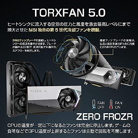 MSI GeForce RTX 4090 SUPRIM LIQUID X 24G グラフィックスボード VD8261｜sakurakiden｜03
