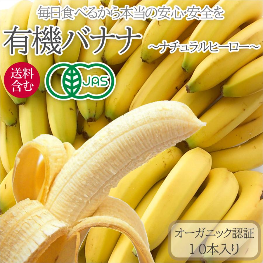 予約 有機バナナ 毎日食べるから本当の安心安全を オーガニックバナナ 送料含む 激安挑戦中