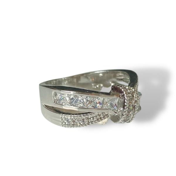 レディース 指輪 ホワイトサファイア キュービックジルコニア