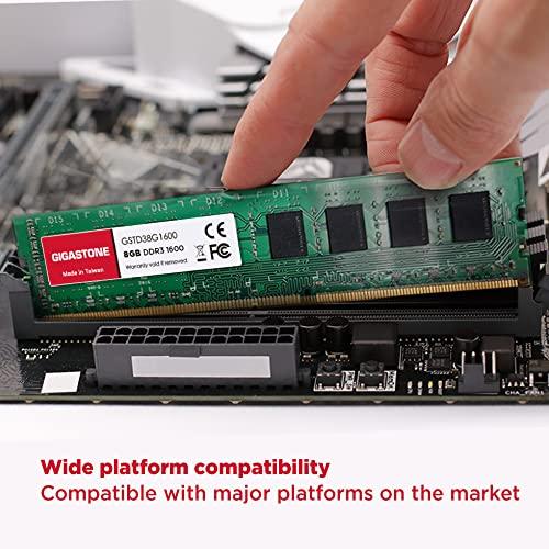 値頃 Gigastone デスクトップPC用メモリ DDR3 8GBx4枚 (32GB) DDR3